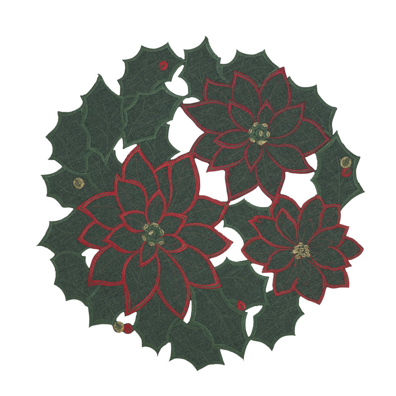 Napperon Winter Bloom (ensemble de 4)