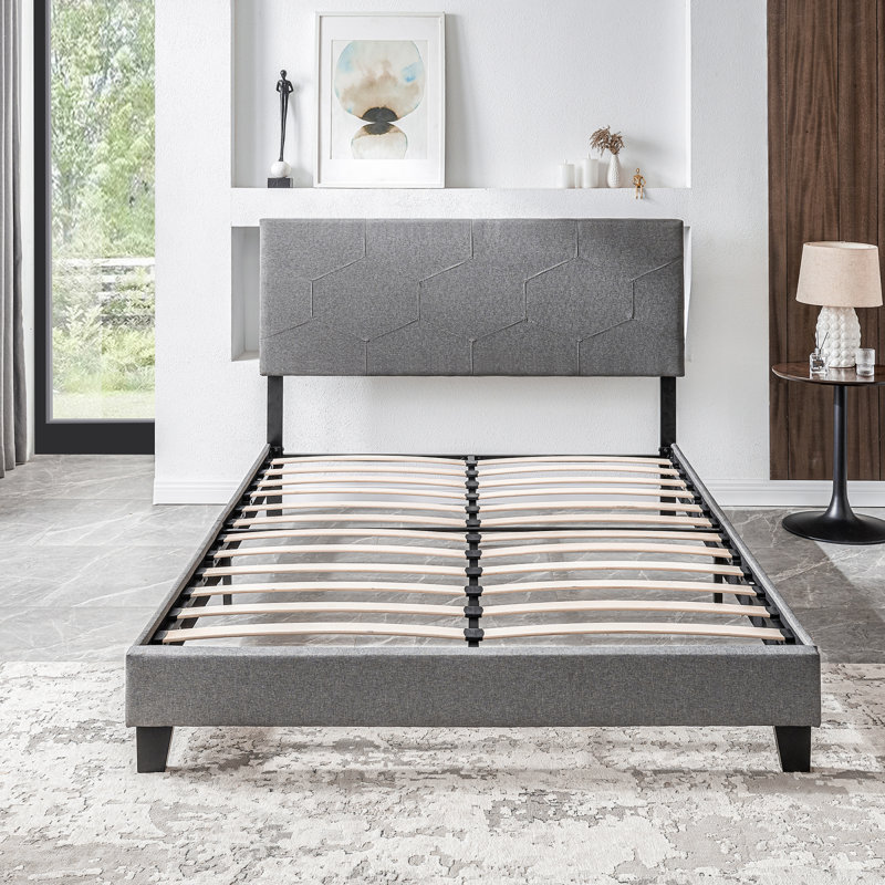 Latitude Run® Hudayfi Upholstered Panel Bed | Wayfair