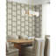 Lotus Light Stripe Geometric Wallpaper Roll-1425209165