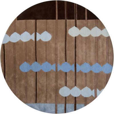 Avalisa Brown/Green Area Rug