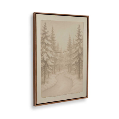 Impression sur toile Twilight Pathway