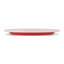 Assiette plate en émail S / 4 - deux tons-1529678678