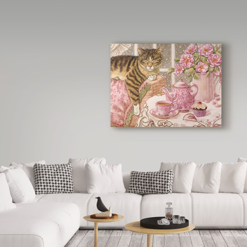 Gilstrap «April Pleasures», reproduction de peinture acrylique sur toile tendue, H 14 po x l 19 po x P 2 po