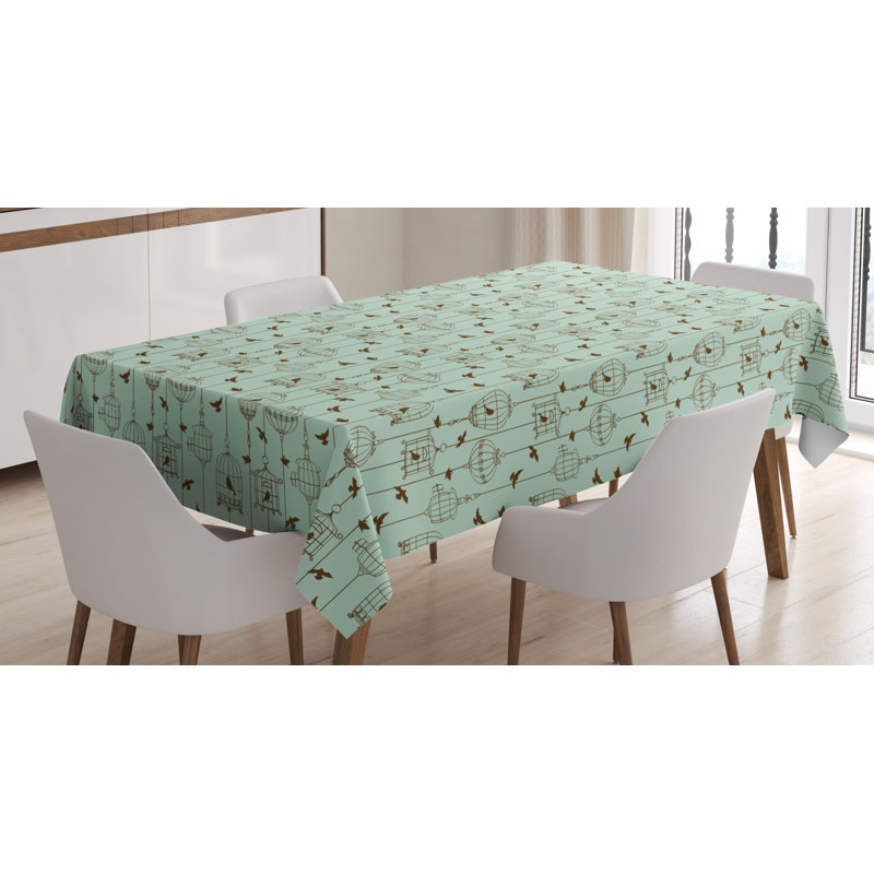 Geometric Tablecloth, 84" L x 60" W