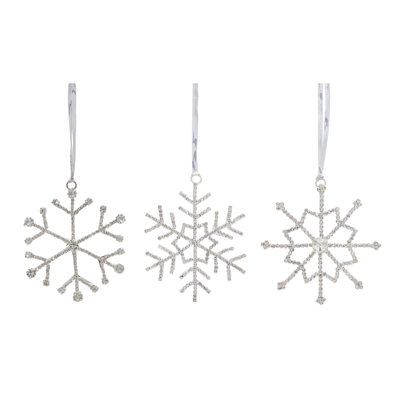 3.5'' Metal Holiday Shaped Ornament