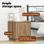 Bedside Cabinet With 44 X 34.5 X 45 Cm Engineered Wood-1413377923