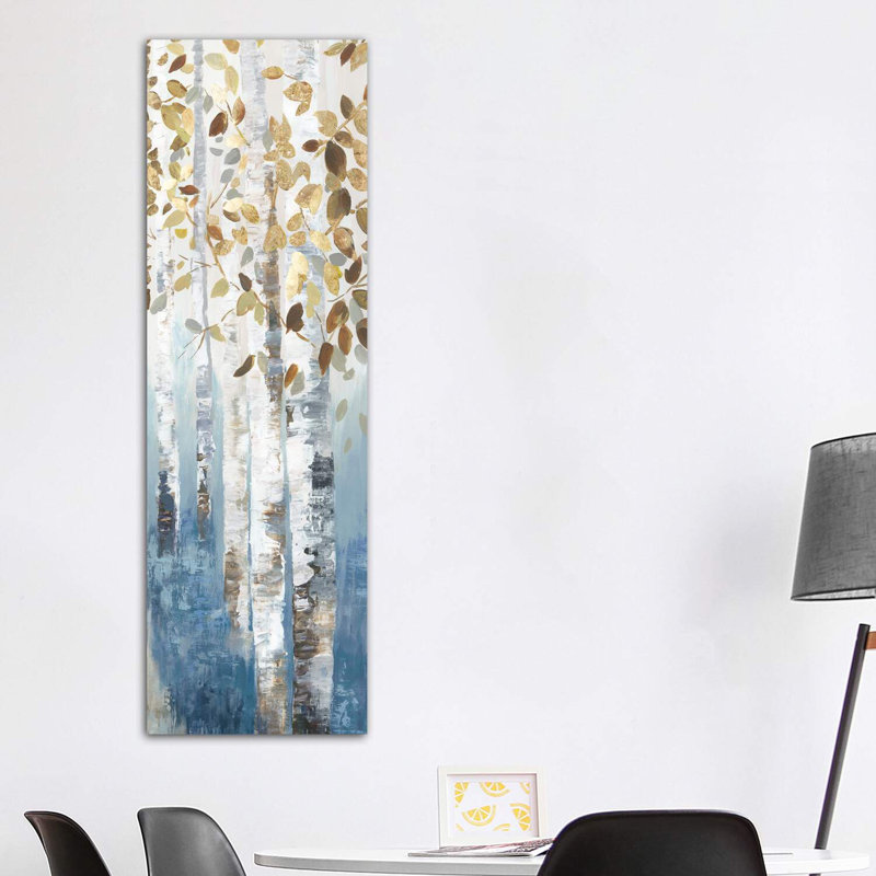 «New Path IV» par Allison Pearce - reproduction d'art, Non, H 36 po x l 12 po x P 1,5 po, Toile tendue
