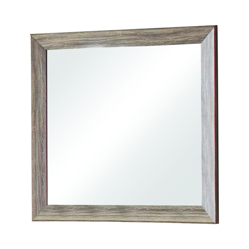 Miroir pour commode Zuri, Taupe délavé