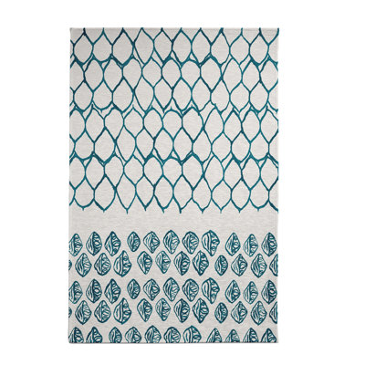 Chenille Geometric Indoor Rug