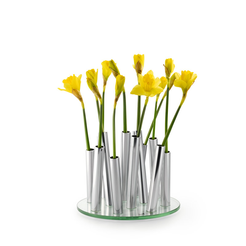 Ebright Metal Table Vase