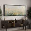 Art floral abstrait vert, images murales de salon, impression numérique sur toile giclée sur toile-111653243-111653244