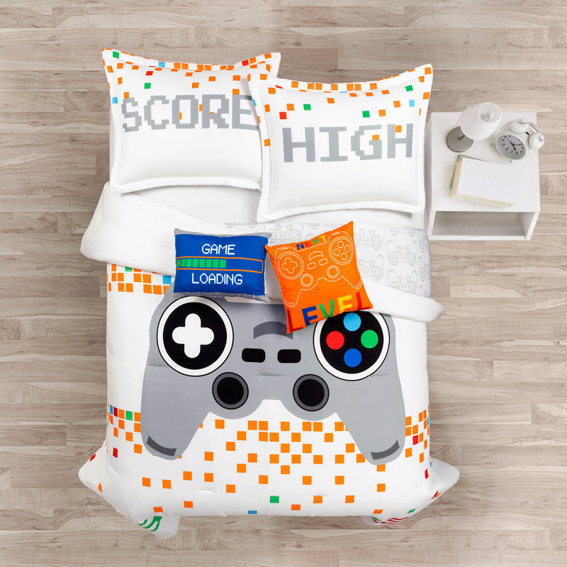 Lush Decor Video Games Reversible Comforter Set