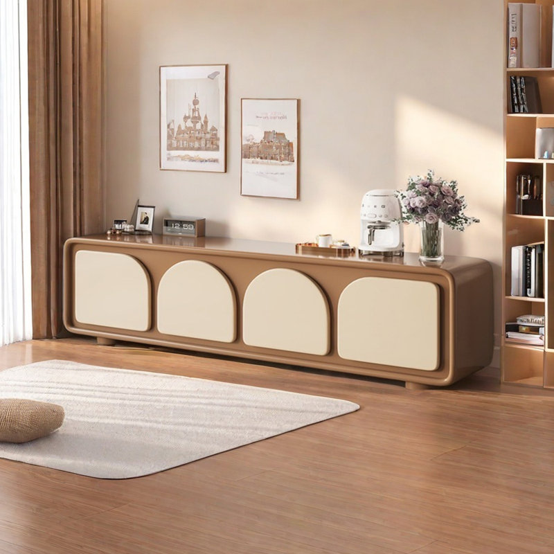 Meuble télé Creamy, 86.61"