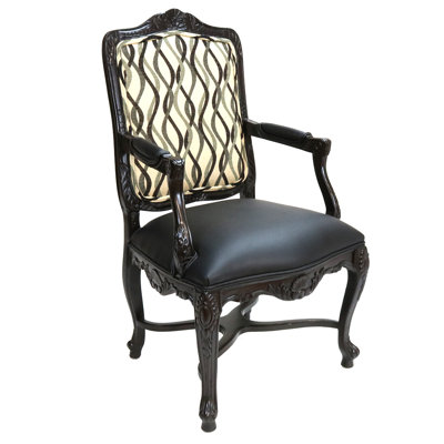 Chaise avec accoudoirs Rehana
