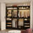 72"Closet System With 6 Drawers And 4 Rods-997000651