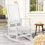 Chaise berçante d'extérieur en plastique Langsa-833341367