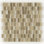 Clio Daltile Random Sized Glass Mosaic Tile in Nox