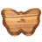 Butterfly Teak Wood Plate
