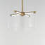 Luminaire suspendu cylindrique 1 lumière DEL Maija-1435323134