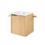 Meuble-lavabo simple mural 18 po Calix-10762168