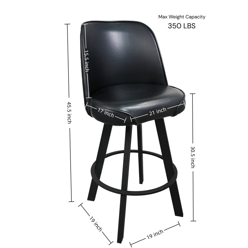 Ensemble de 2 tabourets de bar Comfort Comfort