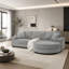 Canapé-lit modulaire rembourré en velours Corduroy-163659761