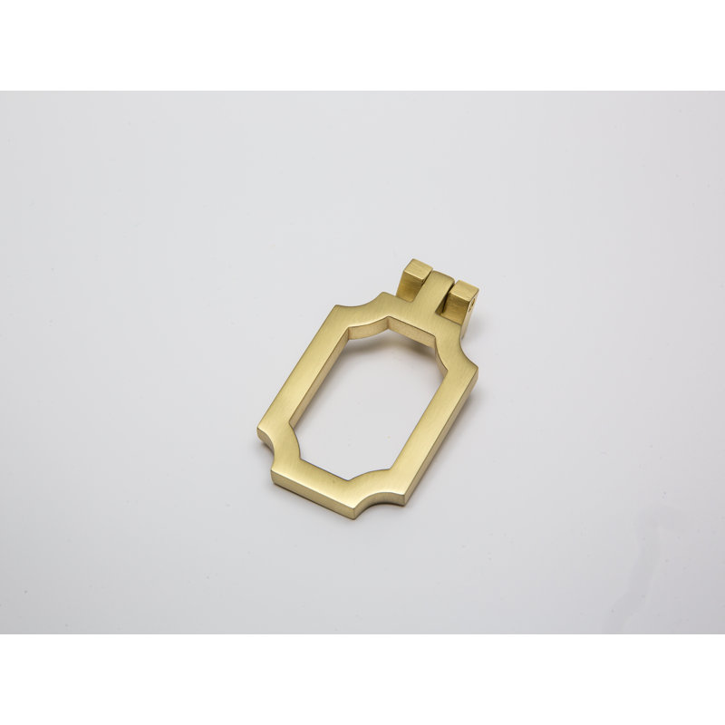 Classic Ring Pull, Satin Brass