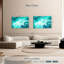 Aamarine abstrait aigue-marine de luxe-108691577