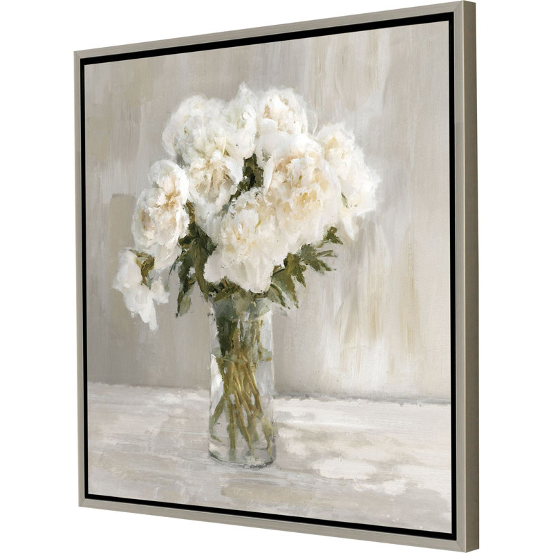 White Flower Bouquet Print by Sterling Propac Images
