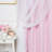 Fortuna Brockham Solid Tulle Overlay Room Darkening Grommet Curtain Panels-1636279541-1636324788