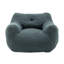 Fauteuil poire en tissu Teddy