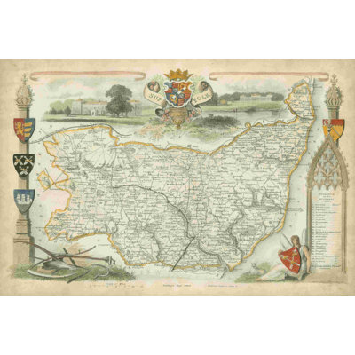 Carte du Suffolk
