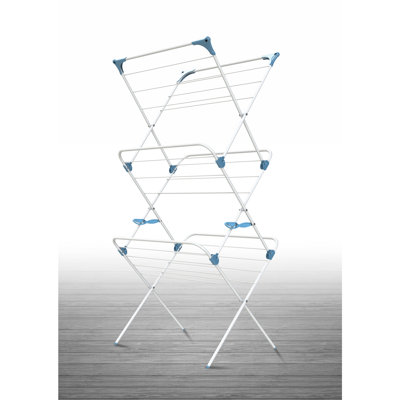 Steel Foldable Freestanding Drying Rack