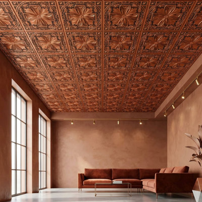 Pavillon de jardin Milan x 2 pi Tuile de plafond à poser ou à coller