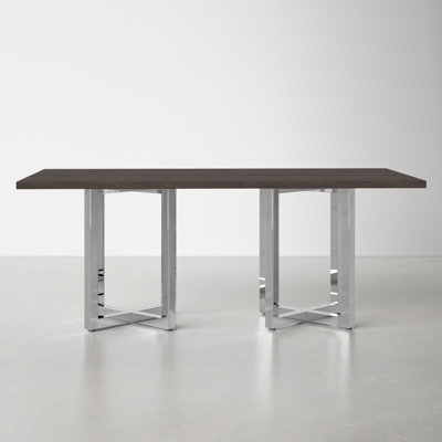 Dern 78" Wood Dining Table