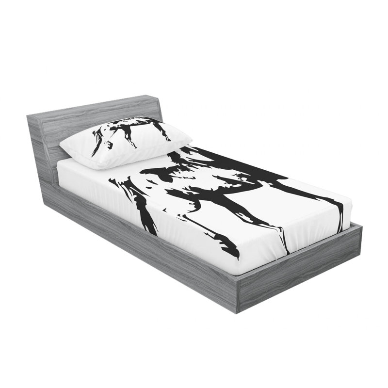 Microfiber Sheet Set, Twin XL Sheet Set with 1 Pillowcase