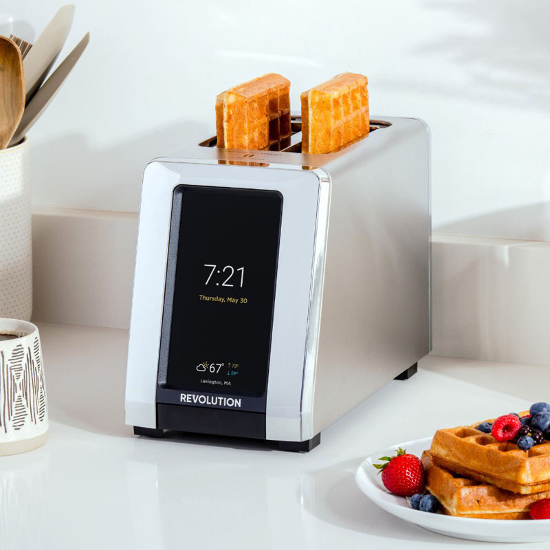 Revolution R180 Connect Smart Toaster In Stainless Steel, Stainless Steel/Chrome