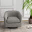 Bennett 73.1 Cm Wide Cotton Swivel Barrel Chair-82341192