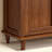 Walnut Solid Wood Shoe Storage Bench