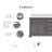 Derby 72'' Double Bathroom Vanity with Marble Top-2006357688