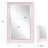 Solid Wood Rectangle Mirror-1644882008