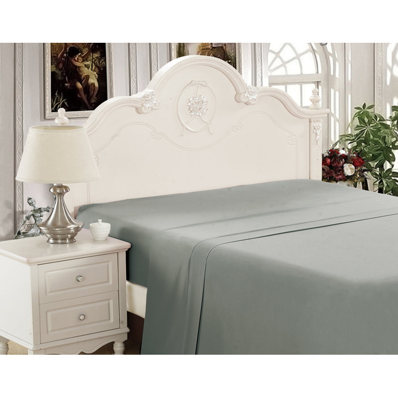 Drap de Marina Marina, gris, Drap plat de taille très grand