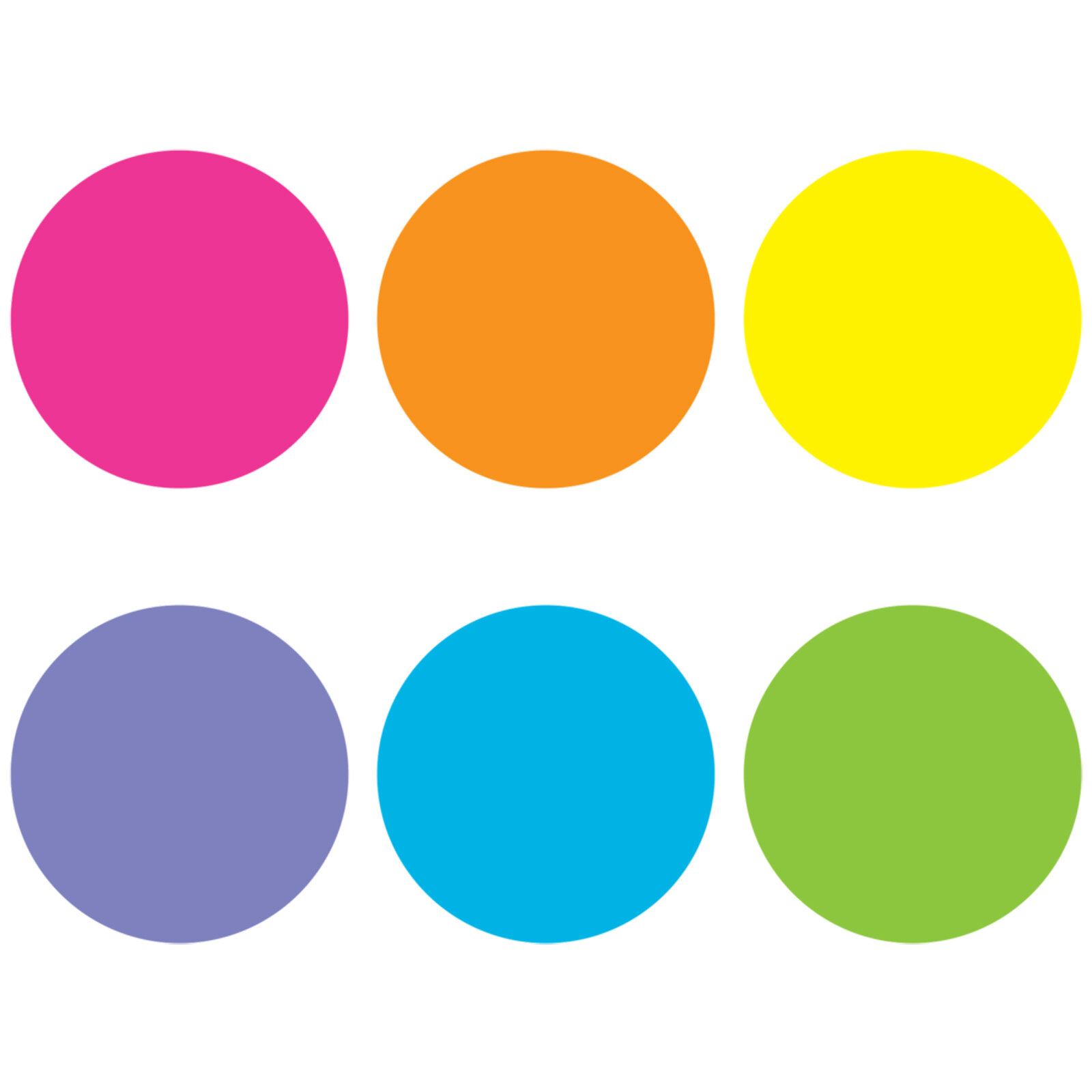 Teacher Created Resources Bright Circles Carpet Marker | Wayfair