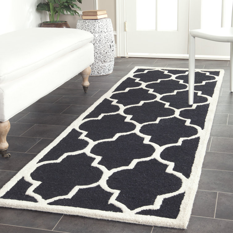 Cannen Cambridge Hand Tufted Wool Geometric Rug