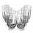Meint Set/12 14 oz Glass Tumbler