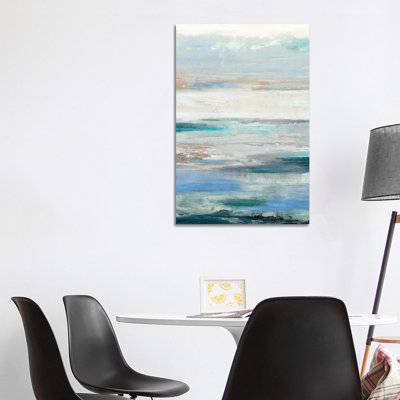 Waves by PI Galerie - Wrapped Canvas Painting