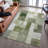 Premium Machine Washable Lyndhurst AMF1190 Squares Rug-447061746