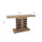 Robin Baron Leather Wrapped Console Table