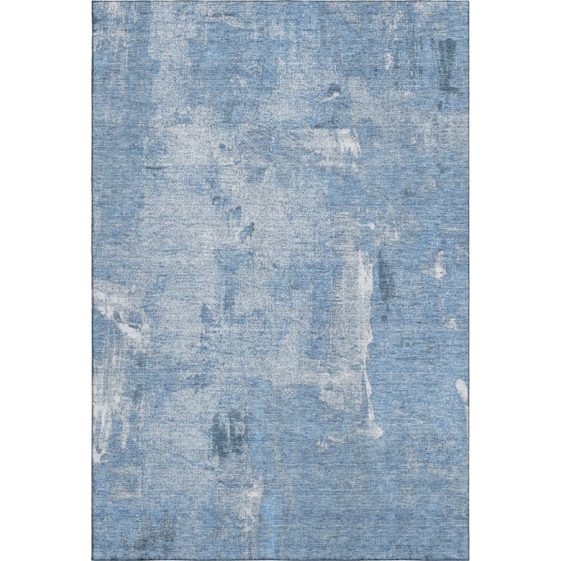 Premium Machine Washable Natoma AMF989 Abstract Rug, Rectangle 10' x 14'