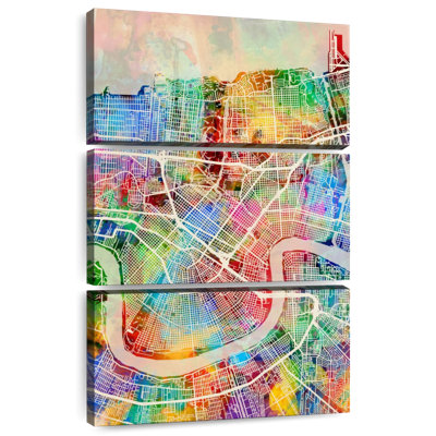 Aliaz New Orleans Street Map VII
